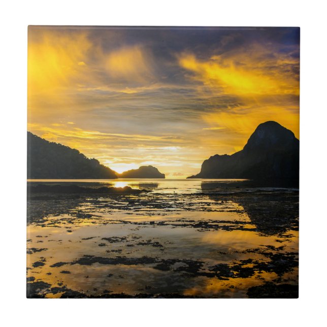 Baía De El Nido Pôr do Sol (Frente)