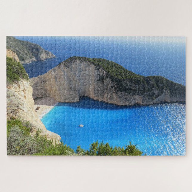 Baía Marinha Oceânica Quebra-Cabeça Costeiro Cênic (Horizontal)