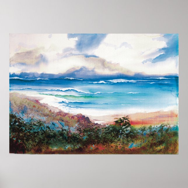 Baía tropical- poster (Frente)