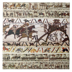 BAIEUX TAPESTRY SIEGE DE DINAN, ATAQUE AO CASTELO
