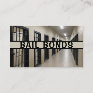 Bail Bonds Bondsman Cartão de visita