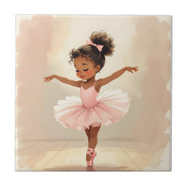 Bailarina Menina com Tutu Rosa