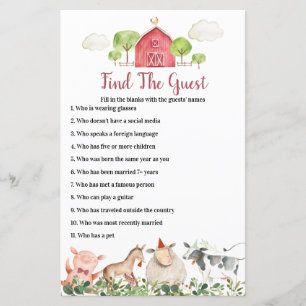 Bairro de Animais da fazenda Encontre o Jogo de Co