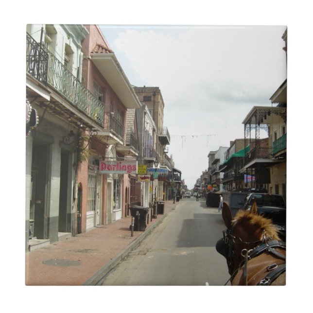 Bairro francês de Nova Orleães (Frente)