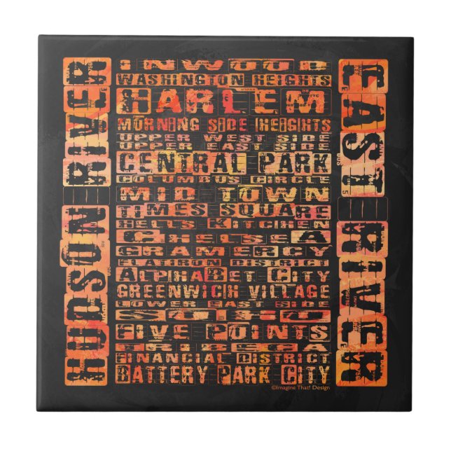 Bairros de Nova Iorque Laranja (Frente)