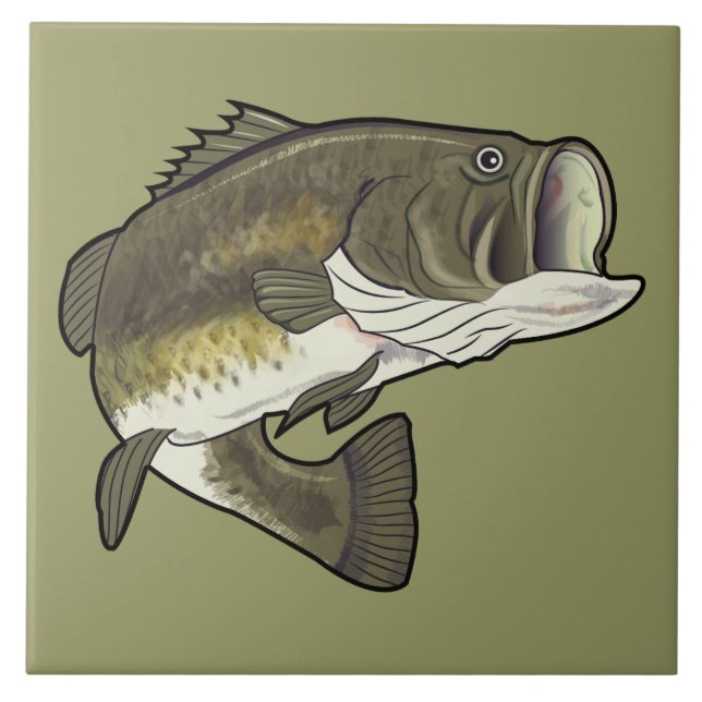 Baixo Largemouth (Frente)