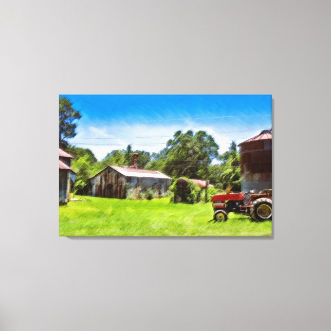 BAIXO NA FAZENDA Canvas Art (Frente)