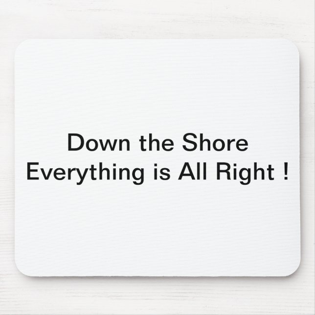 Baixo no Mousepad Shore (Frente)