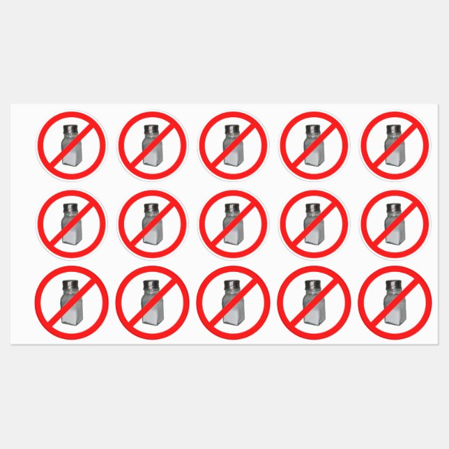 Baixo sódio ou sem adesivos salgados (Folha)