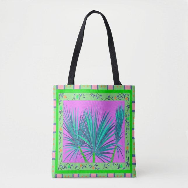 Baja Palms Tote Bag (Frente)