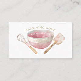 Baker Chef Caterer Cartão de visita