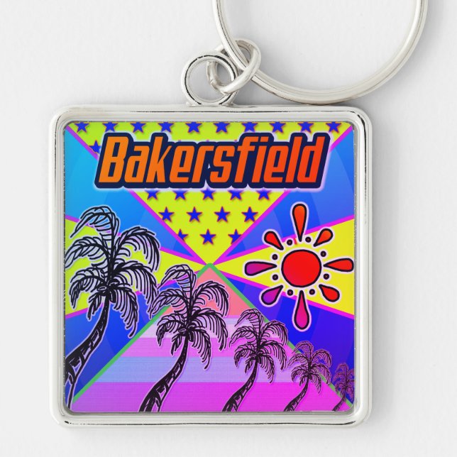 Bakersfield Freedom Chaveiro (Frente)