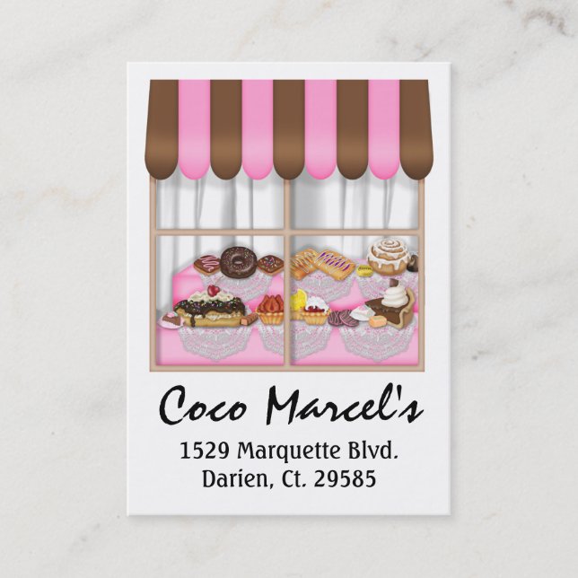 Bakery/Catering Cartão de visita ... por SRF (Frente)