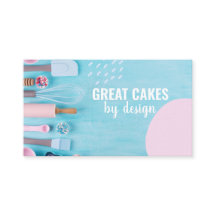 Bakery Pastery Chef Cartão de visita