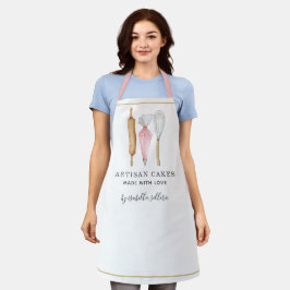 Bakery Pastery Chef Watercolor Baking Tools