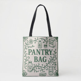 "BAKING PANTRY BAG" - CHINOISERIE TOTE 