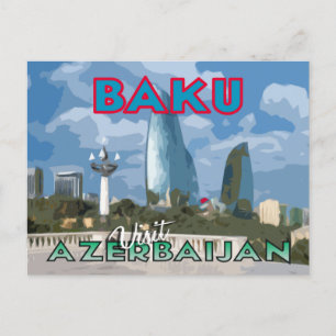 Baku, Visite o cartão postal do Azerbaijão