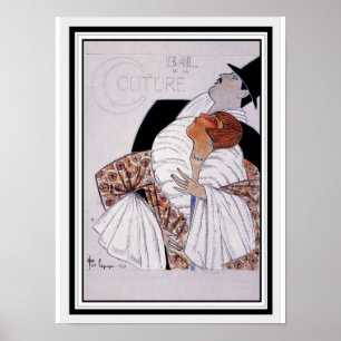 Bal De La Couture poster 12 x 16