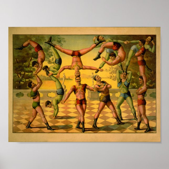 Balança Acrobats Poster (Frente)