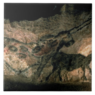 Balance a pintura de um animal horned, c.17000 BC