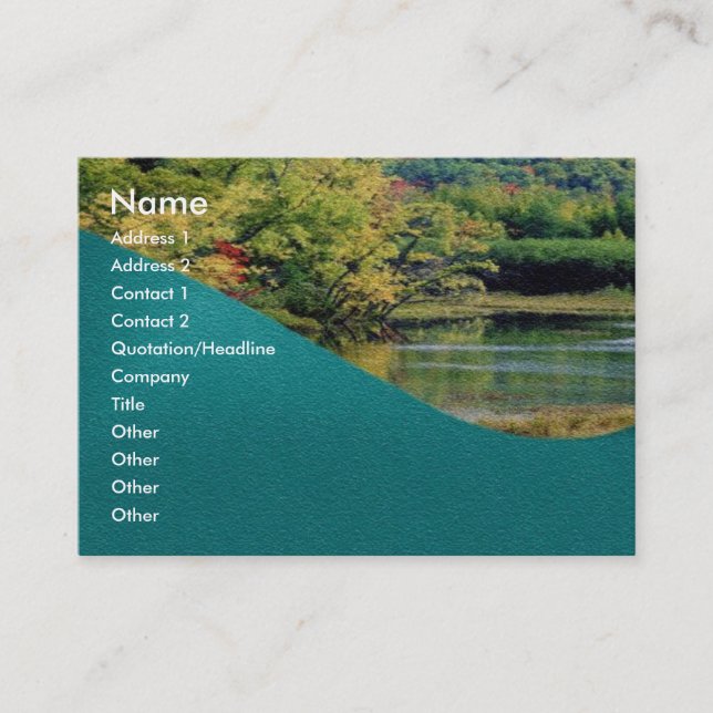 Balancear Cartão de visita (Frente)