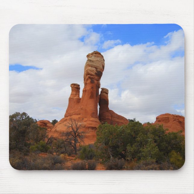 Balanced Rock, Arches, Utah, Mousepad (Frente)
