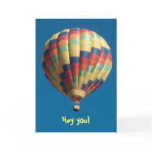 Balão de ar quente fique bem Modelo