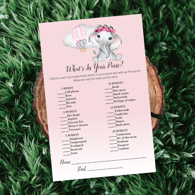 Balão de elefante O que há no seu jogo de bebê (Criador carregado)