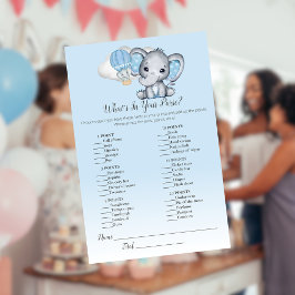 Balão de elefante O que há no seu jogo de garotinh