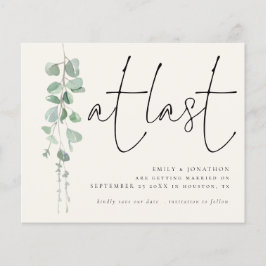 Balão De Eucalyptus No Final Salve A Data