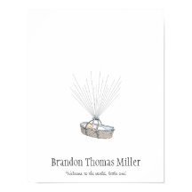 Balão de Impressão Digital Nova - Azul