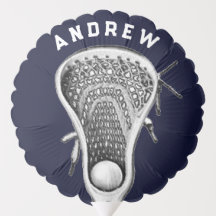 Balão do Partido do Jogador de Lacrosse