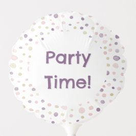 Balão do Partido dos Pontos de Aquarela Susan Conf