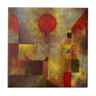 Balão do vermelho de Paul Klee