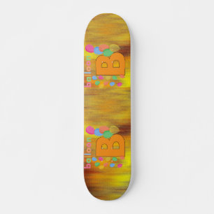 Balão - Letra B skateboard