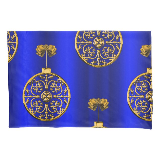 Balas de Natal em Azul (Frente)