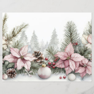 Balas e Flores de Natal Coloridas