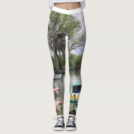 Balaton - Leggings do barco e da natureza para mul