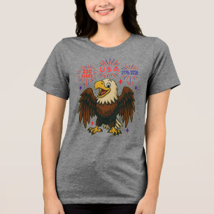 Bald Eagle com Fireworks - EUA 250 Anos 1776-2026