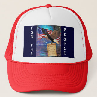 Bald Eagle e EUA Bandeira Boné Patriótico