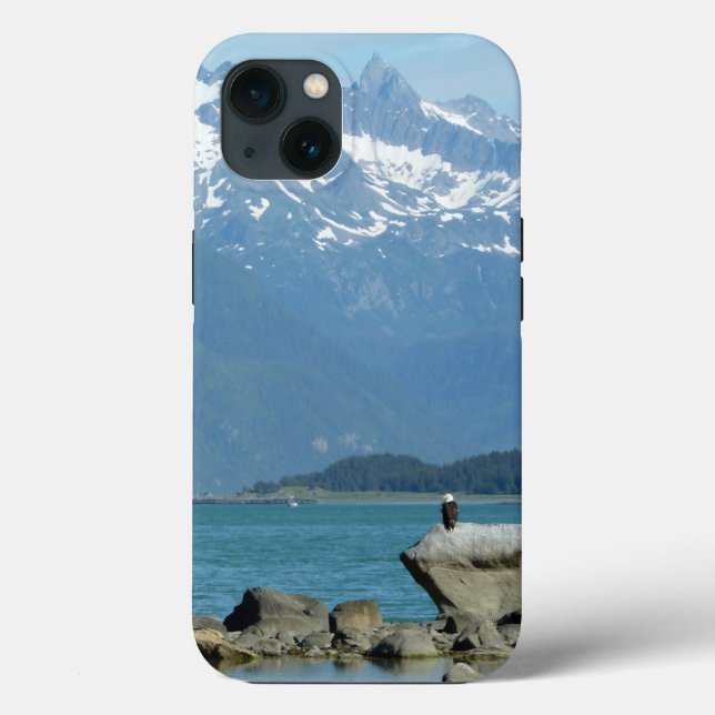 Bald Eagle em Skagway Alaska (Verso)