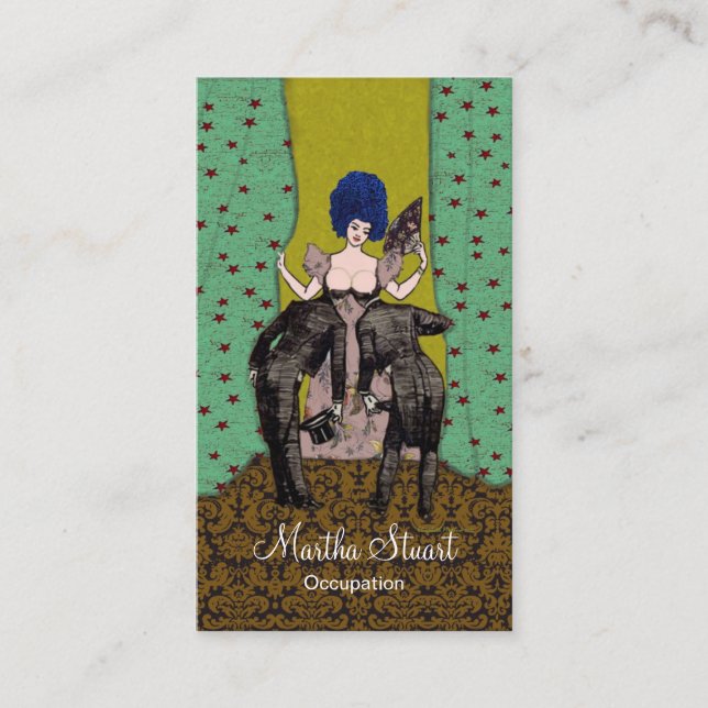 Baldes Men ~ Cartão de visita (Frente)