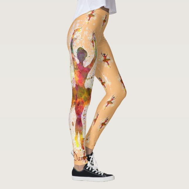 Balé Dançarino Personaliza Leggings Ballerina (Direita)
