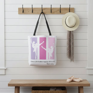 Balé Dançarinos Martha Graham Cote Tote Bag