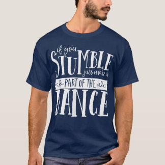 Balé de Camisa de Motivação de Dança, Jazz, Tap, H