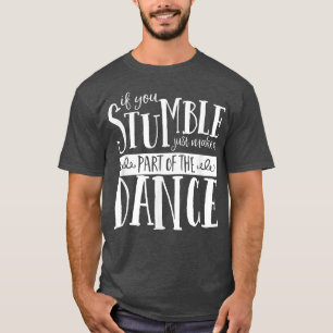 Balé de Camisa de Motivação de Dança, Jazz, Tap, H