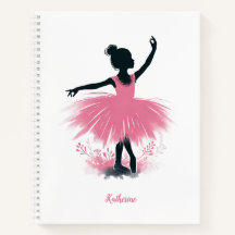 Balé Elegante Ballerina Silhouette