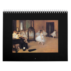 Balé em Arte, Calendário de Dança, Degas, Renoir