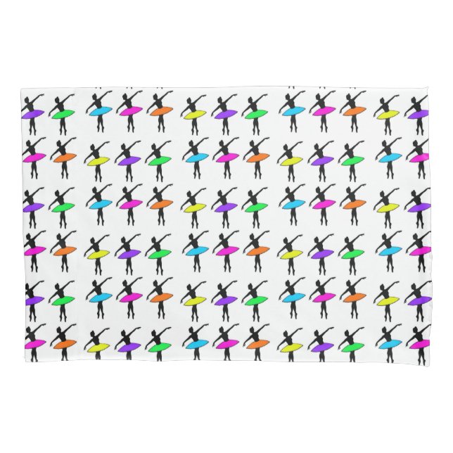 Balé Pointe Dancer Considerando Dança Neon Balleri (Frente)