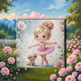 Balé Rapariga e Cãozinha Whimical